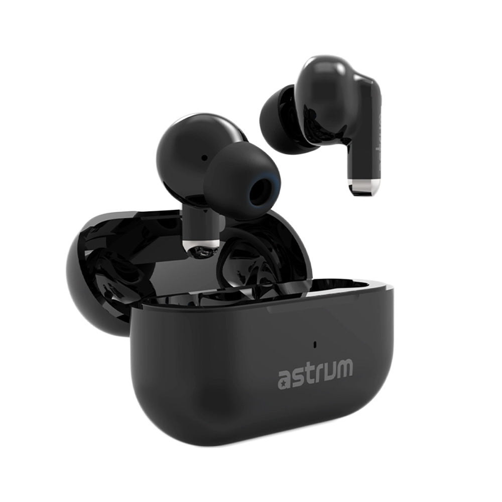 Astrum Wireless In Ear Earbuds Bluetooth ET310 Black - Metro Homecentre Menlyn