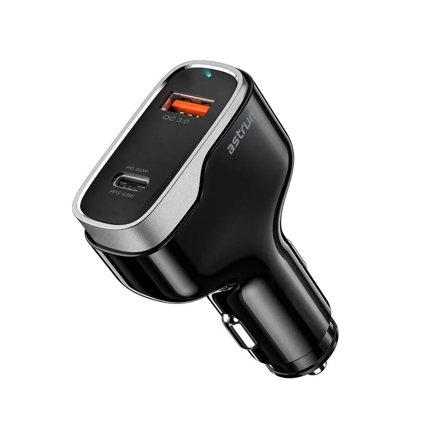 Astrum Dual USB Travel Car Charger PD85 - Metro Homecentre Menlyn