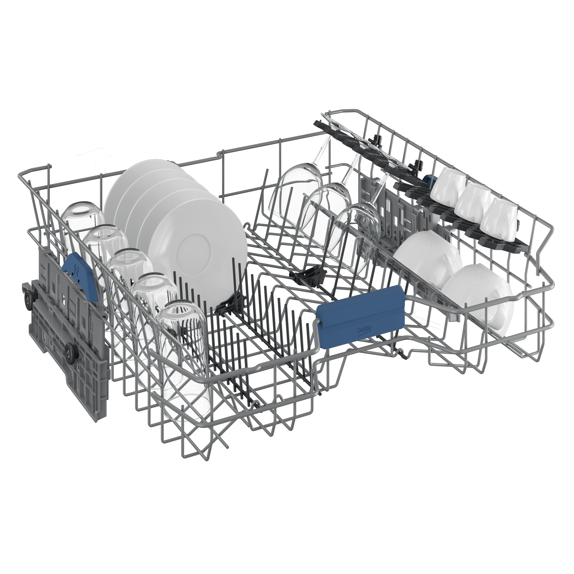 Beko 15Pl Inox Freestanding Dishwasher BDW203 - Metro Homecentre Menlyn