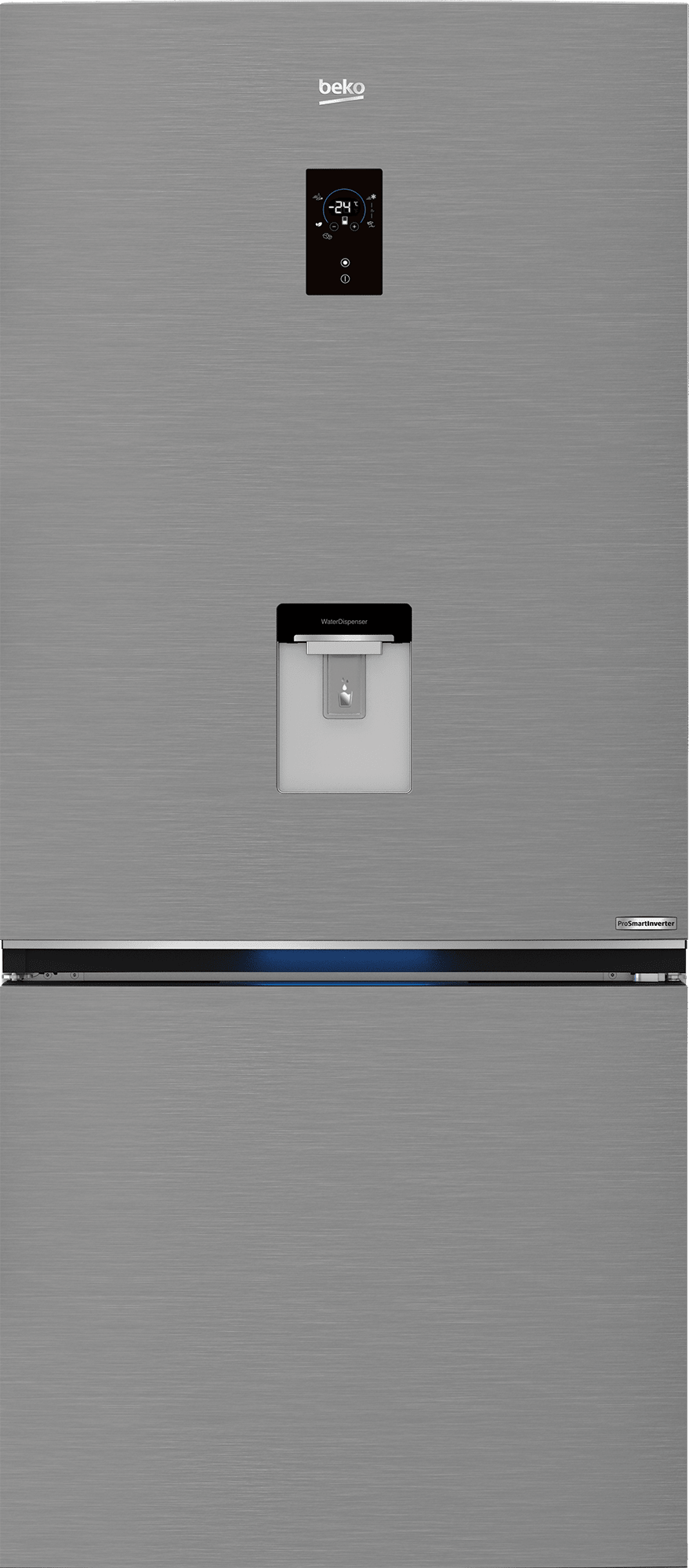 Beko 84cm Steel Fridge Freezer RCNE720E20DZXP - Metro Homecentre Menlyn