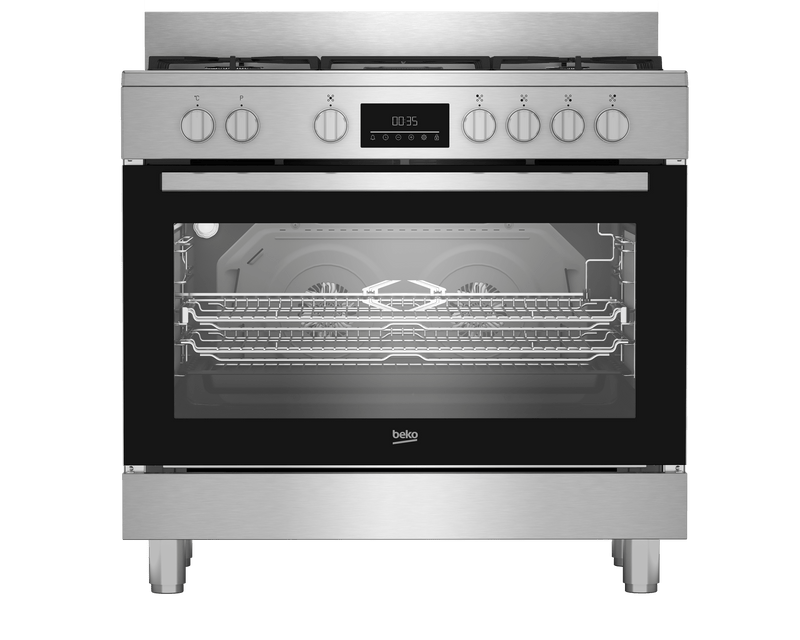 Beko 90cm Gas Electric Stove BGTW11225E - Metro Homecentre Menlyn