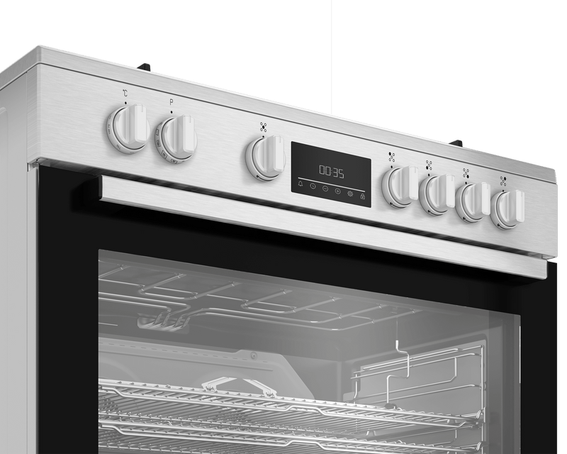 Beko 90cm Gas Electric Stove BGTW11225E - Metro Homecentre Menlyn