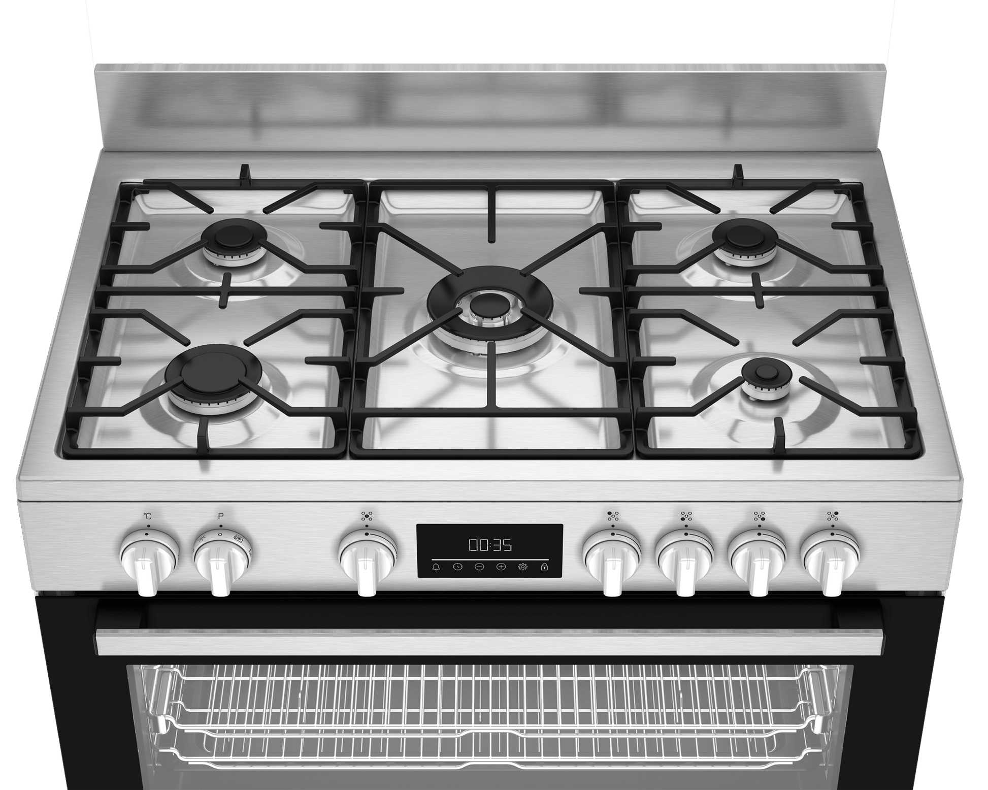 Beko 90cm Gas Electric Stove BGTW11225E - Metro Homecentre Menlyn