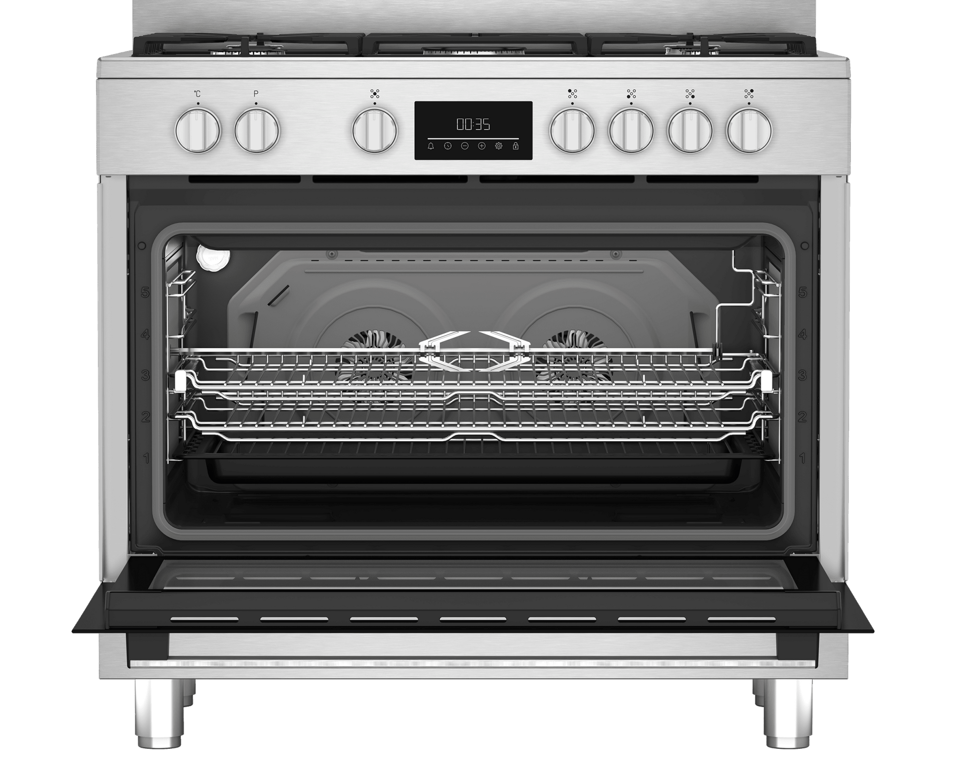 Beko 90cm Gas Electric Stove BGTW11225E - Metro Homecentre Menlyn