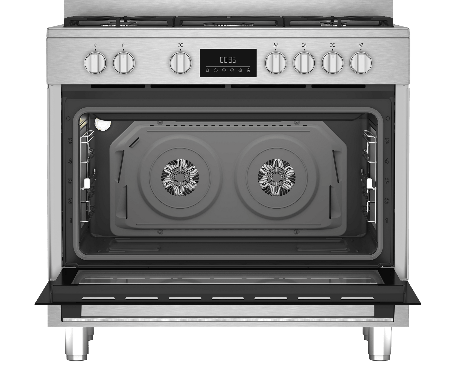 Beko 90cm Gas Electric Stove BGTW11225E - Metro Homecentre Menlyn