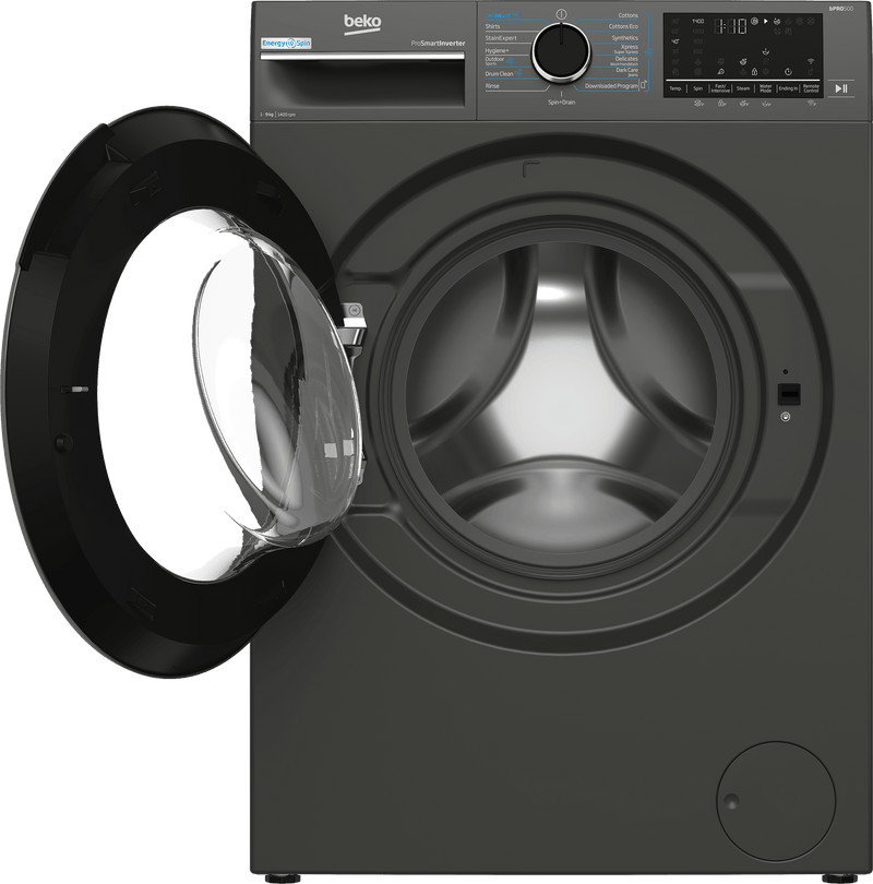 Beko 9kg Grey Front Loader Washing Machine BAW208 - Metro Homecentre Menlyn