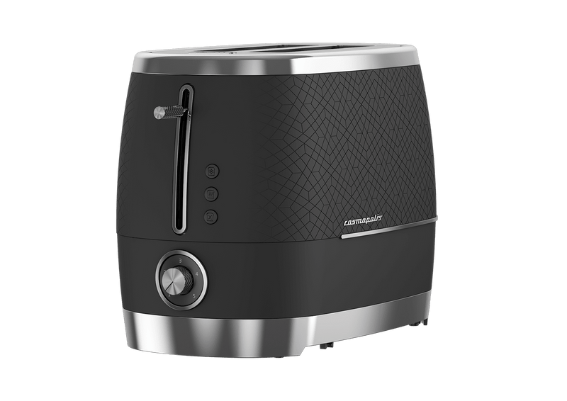 Beko Cosmopolis Black 2 Slice Toaster TAM8202B - Metro Homecentre Menlyn