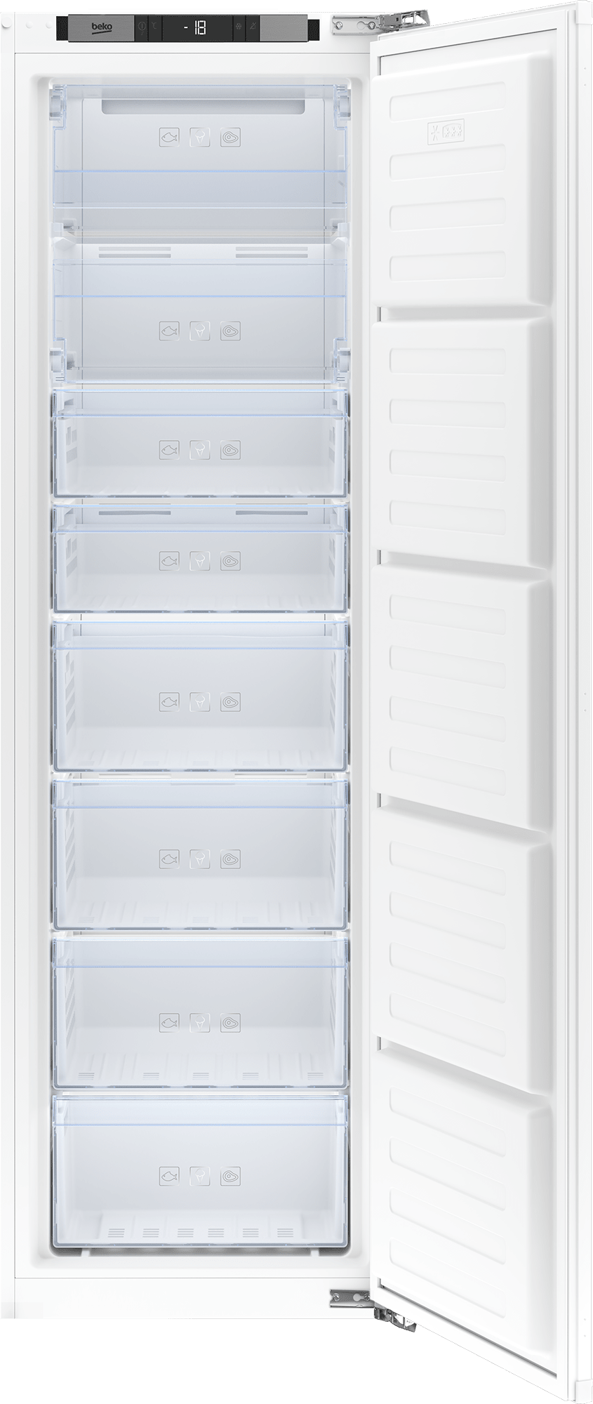 Beko 54cm 220L Integrated Full Freezer - BFNA247E30FN - Metro Homecentre Menlyn