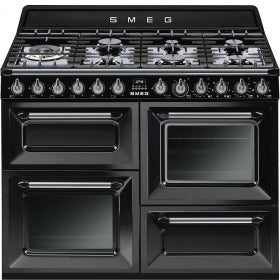 Smeg Vintage Black 110cm Victoria Cooker TR4110BL1 - Metro Homecentre Menlyn