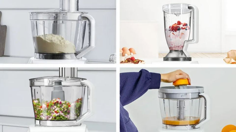 Bosch 1100W White Food Processor MC812W620 - Metro Homecentre Menlyn