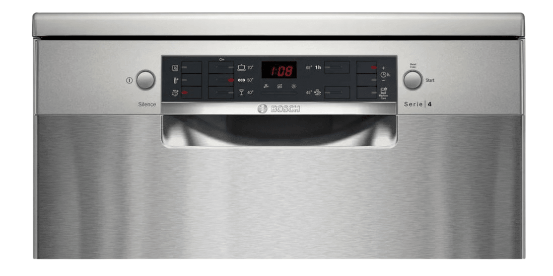 Bosch 60cm 13Pl Steel Dishwasher SMS45NI00Z - Metro Homecentre Menlyn