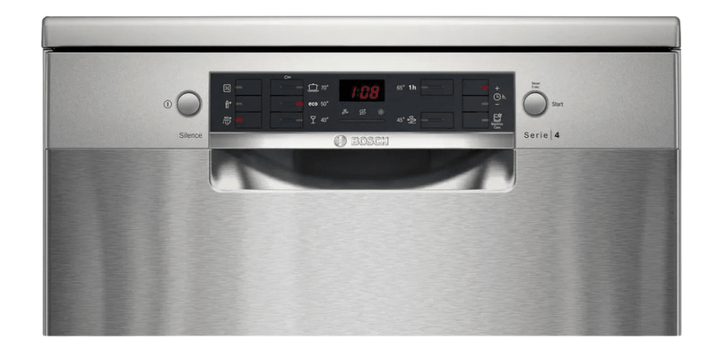 Bosch 60cm 13Pl Steel Dishwasher SMS45NI00Z - Metro Homecentre Menlyn