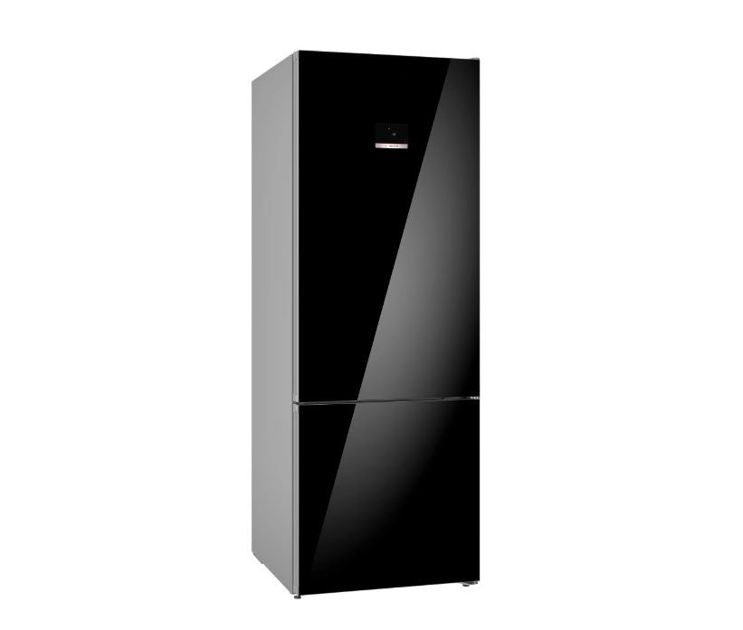 Bosch 70cm 559L Black Glass Fridge Freezer KGN56LB31U - Metro Homecentre Menlyn