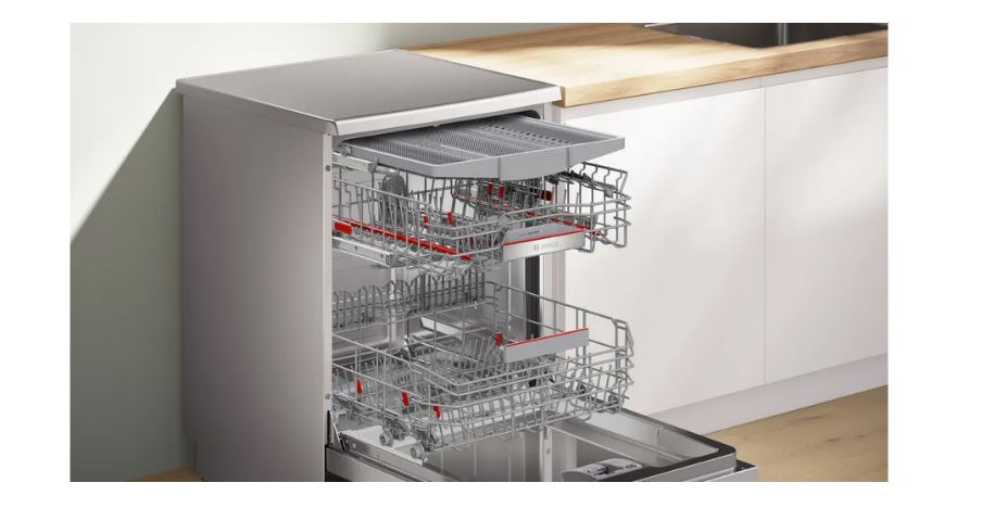 Bosch 60cm Stainless Steel 14Pl Dishwasher SMS8ECI02Z Display - Metro Homecentre Menlyn
