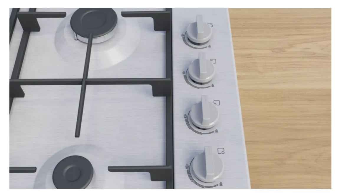 Bosch 60cm SSteel Gas Hob PBP6C5K60M - Metro Homecentre Menlyn