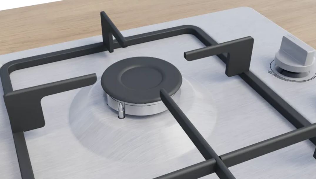 Bosch 60cm SSteel Gas Hob PBP6C5K60M - Metro Homecentre Menlyn
