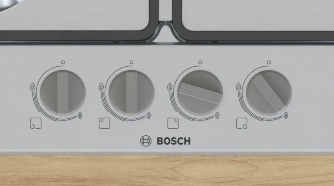 Bosch 60cm SSteel Gas Hob PGP6B5K60Z - Metro Homecentre Menlyn