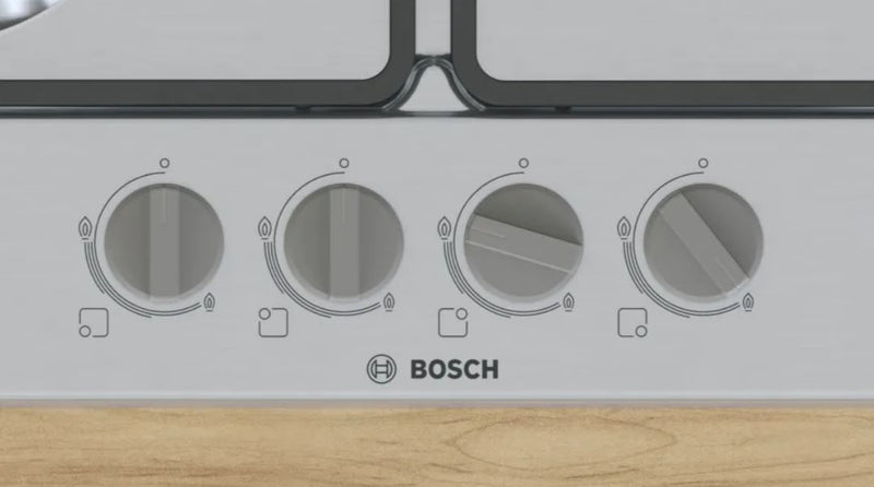 Bosch 60cm SSteel Gas Hob PGP6B5K60Z - Metro Homecentre Menlyn