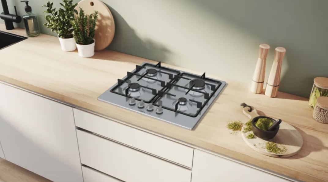 Bosch 60cm SSteel Gas Hob PGP6B5K60Z - Metro Homecentre Menlyn