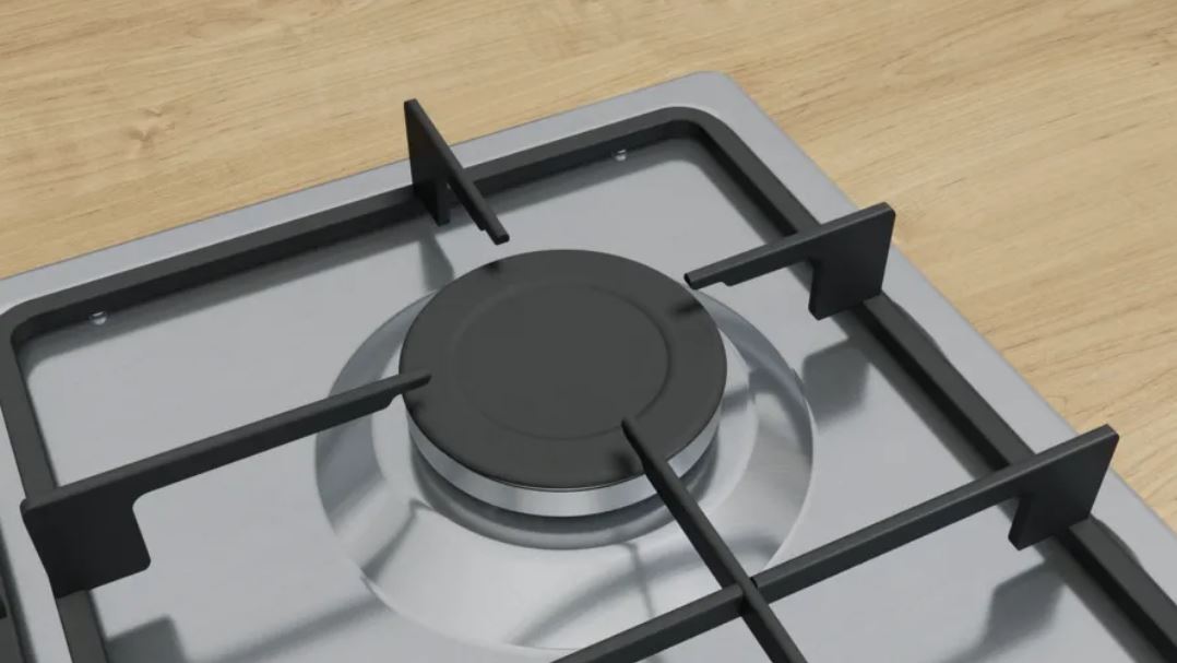 Bosch 60cm SSteel Gas Hob PGP6B5K60Z - Metro Homecentre Menlyn