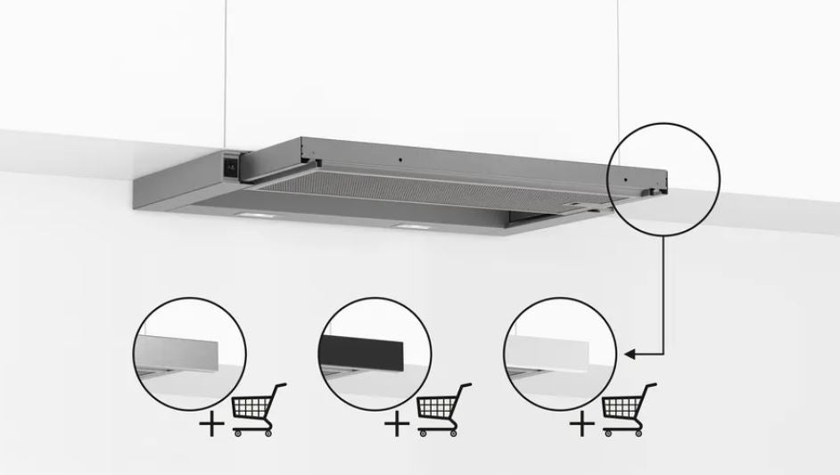 Bosch Series 2 60cm Silver Extractor DFL064W53 - Metro Homecentre Menlyn