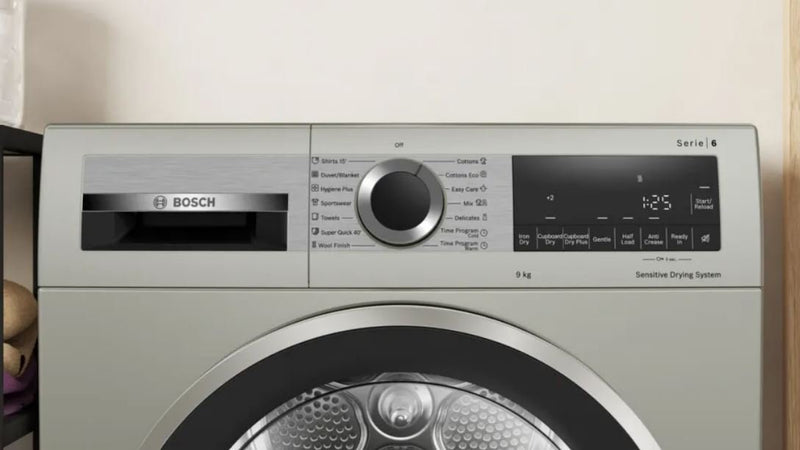 Bosch 9kg Silver Tumble Dryer WPG1411XZA - Metro Homecentre Menlyn