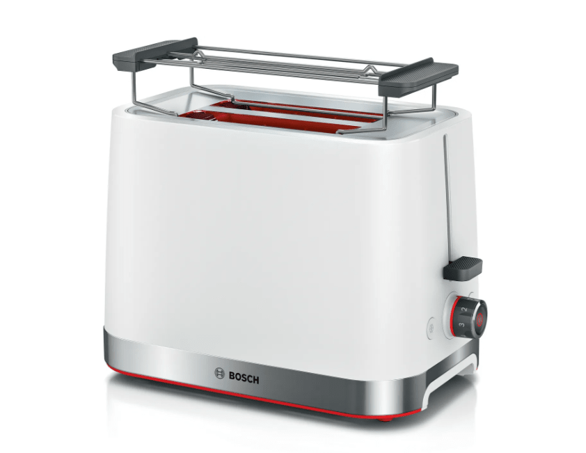 Bosch MyMoment White 2 Slice Toaster TAT4M221 - Metro Homecentre Menlyn
