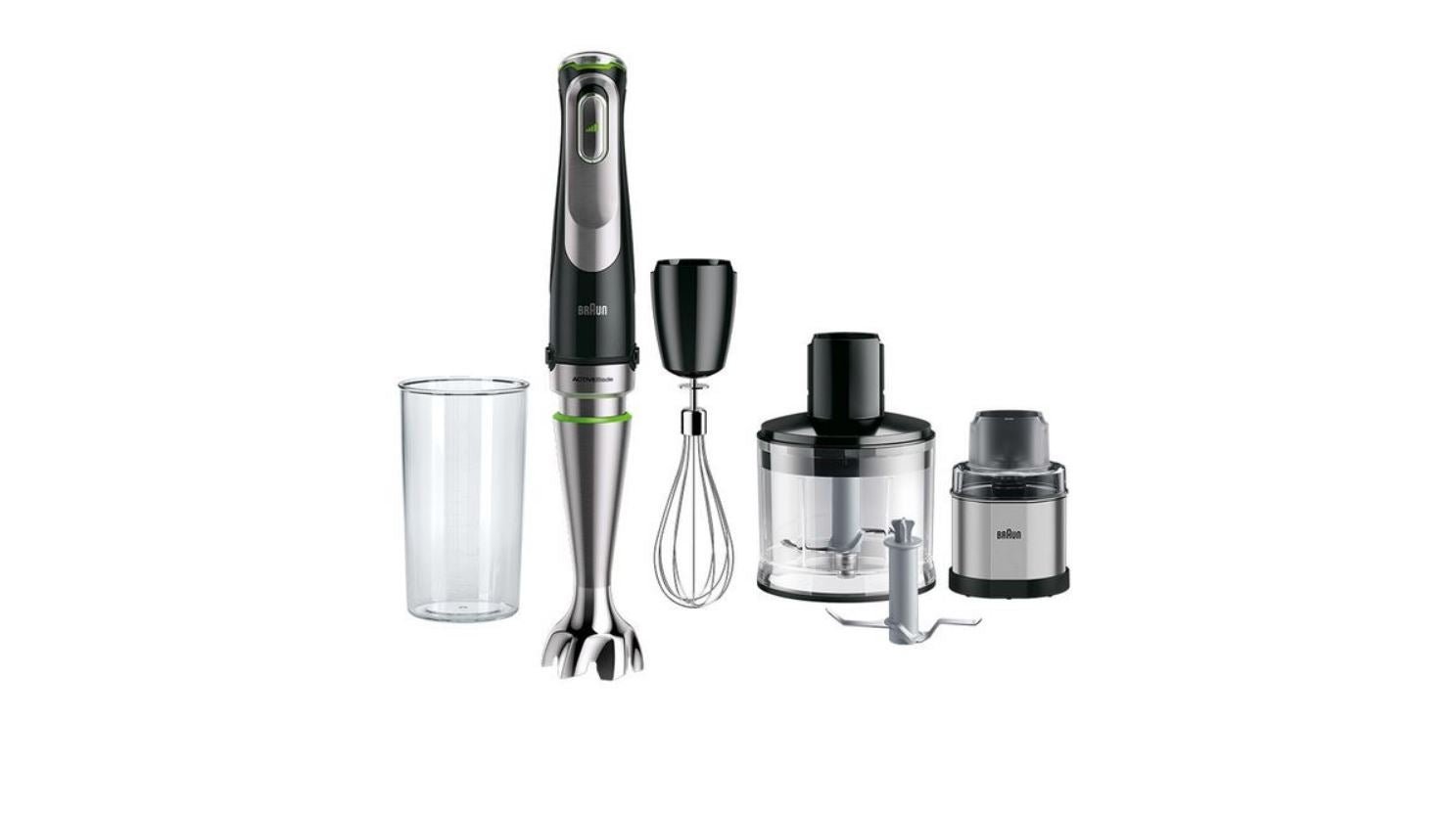 Braun 1200W Hand Blender with Spice Mill MQ9138XI - Metro Homecentre Menlyn