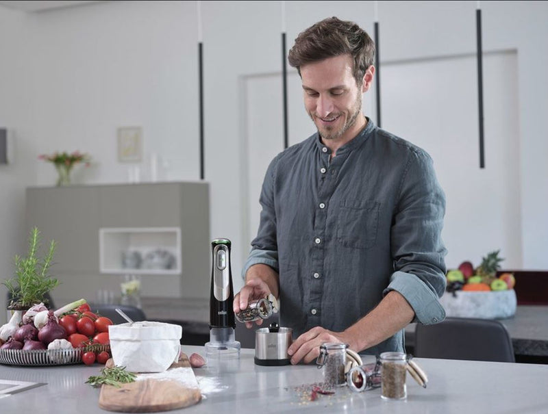 Braun 1200W Hand Blender with Spice Mill MQ9138XI - Metro Homecentre Menlyn