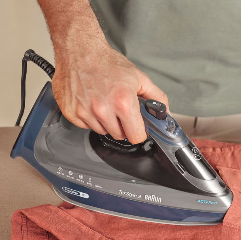 Braun TexStyle 9 3200W Steam Iron SI9682DB - Metro Homecentre Menlyn