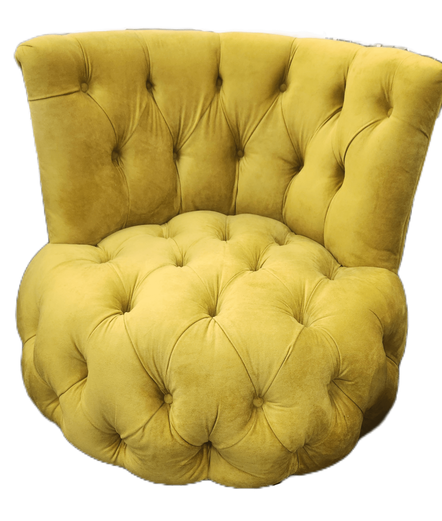 Button Huge Occasional Chair Yellow - Metro Homecentre Menlyn