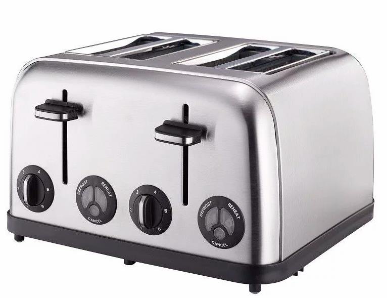 Russell Hobbs Black 4 Slice Toaster - 13976 - Metro Homecentre Menlyn
