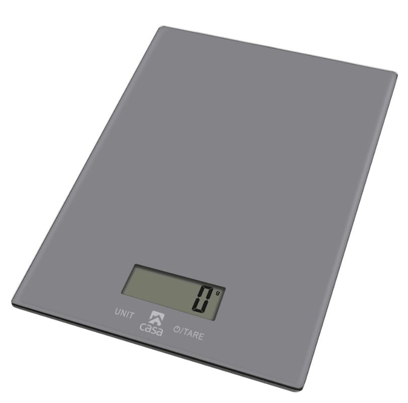 Casa Glass Kitchen Scale - Grigio CKSG01G - Metro Homecentre Menlyn