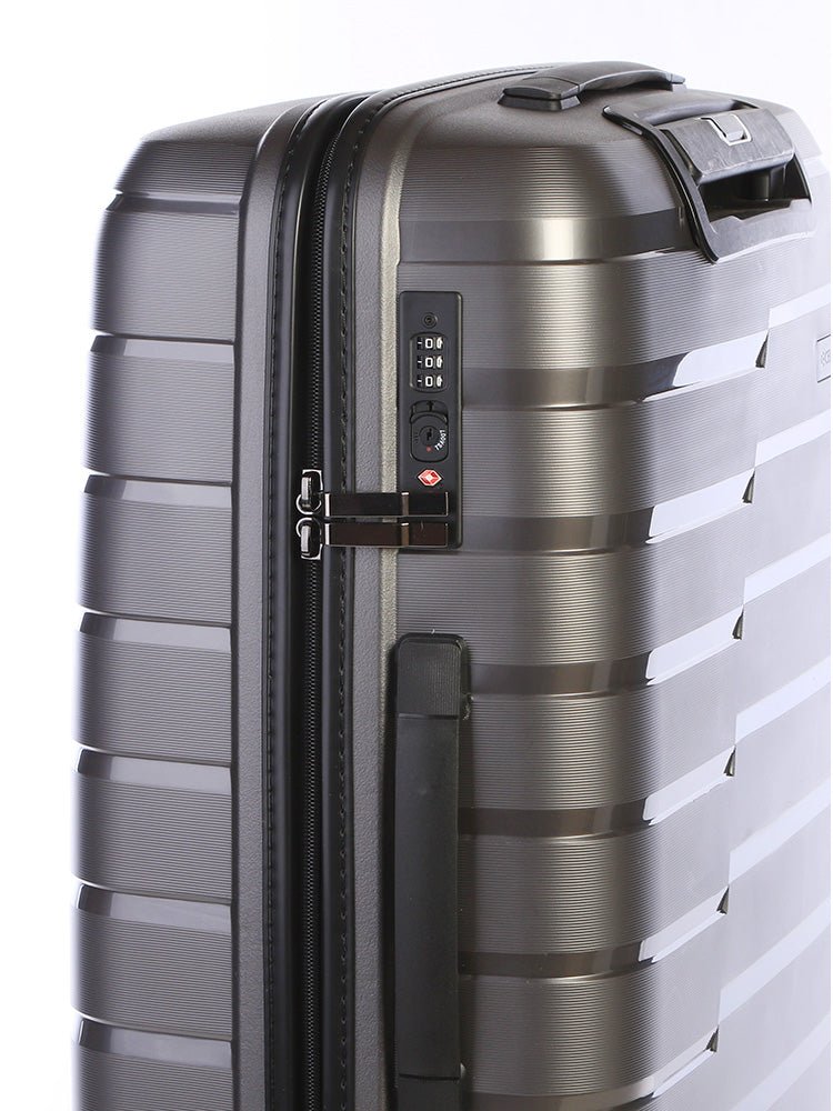 Cellini Microlite 53cm Trolley Case Grey 866508 - Metro Homecentre Menlyn