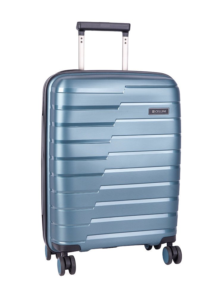 Cellini Microlite 53cm Trolley Case Blue 866506 - Metro Homecentre Menlyn