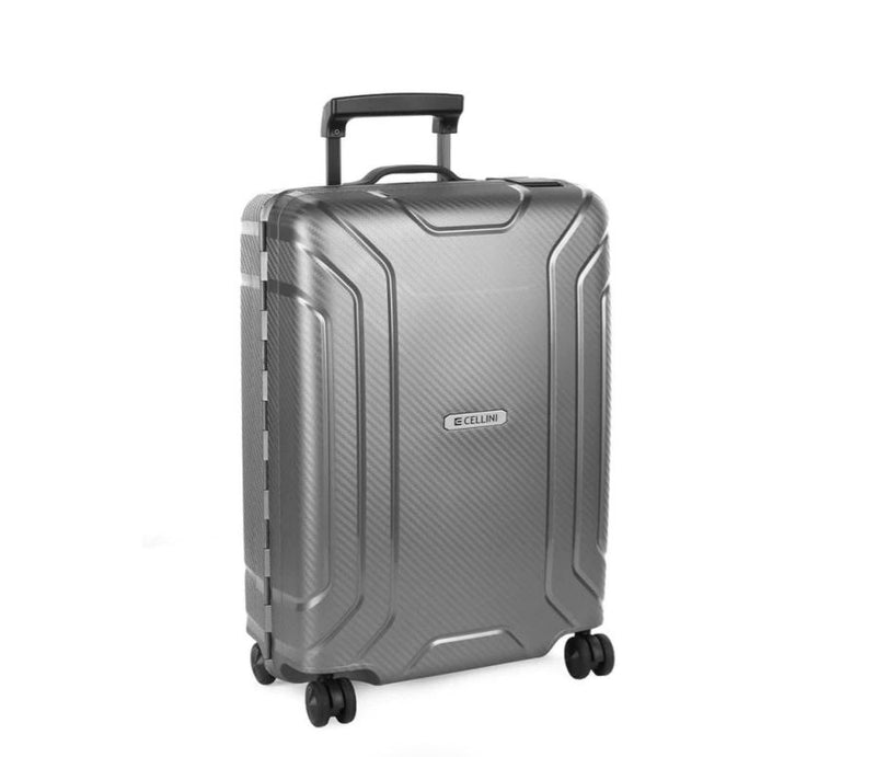 Cellini Safetech 54cm Trolley Case Grey 808558 - Metro Homecentre Menlyn