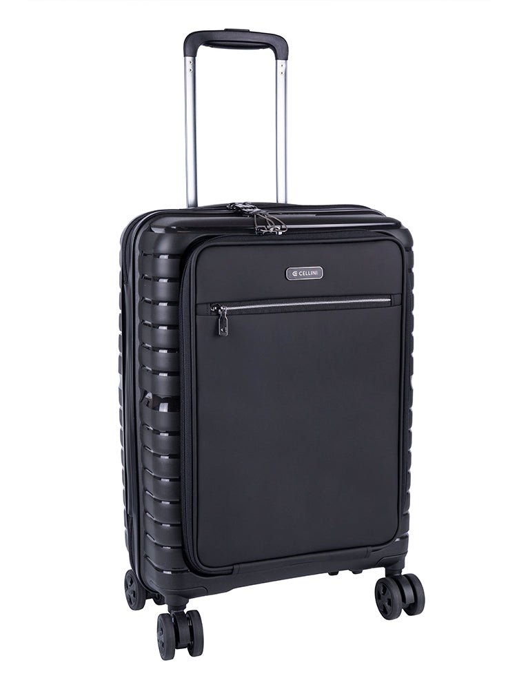 Cellini 55cm Trolley Business Case Black 840515 - Metro Homecentre Menlyn