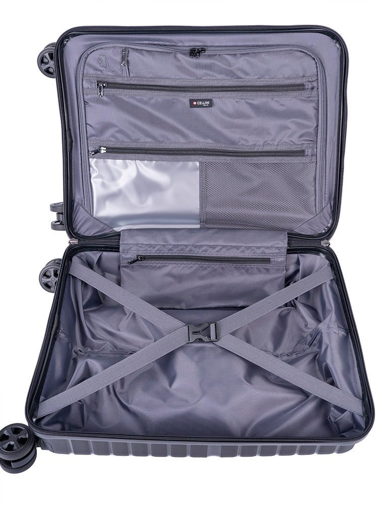 Cellini 55cm Trolley Business Case Black 840515 - Metro Homecentre Menlyn