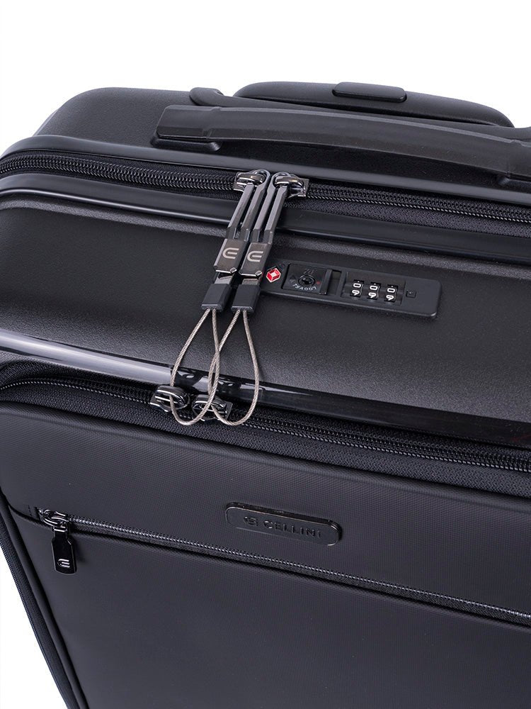 Cellini 55cm Trolley Business Case Black 840515 - Metro Homecentre Menlyn