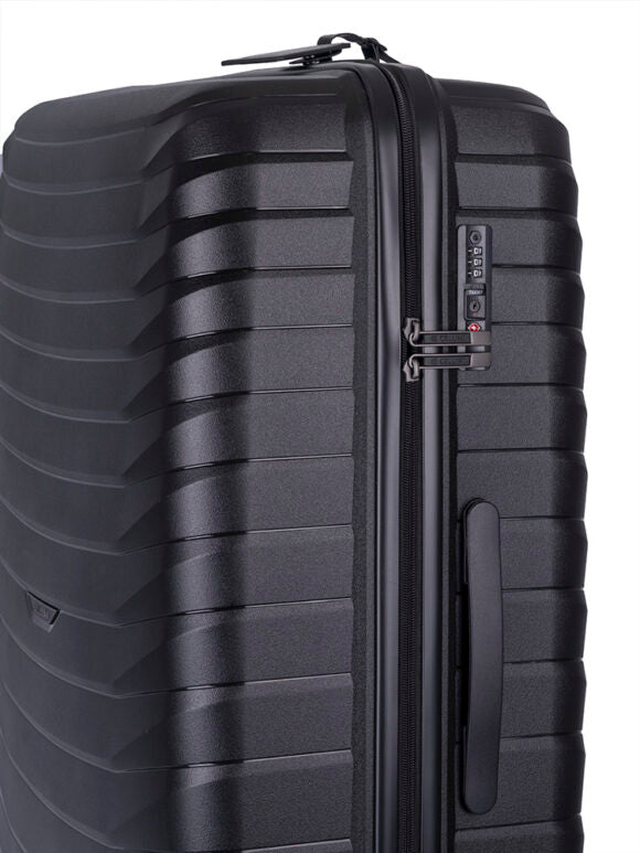 Cellini Grande 76cm Trolley Case Black 870715 - Metro Homecentre Menlyn