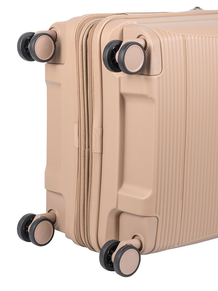 Cellini Qwest 55cm Trolley Case Brown 869552 - Metro Homecentre Menlyn