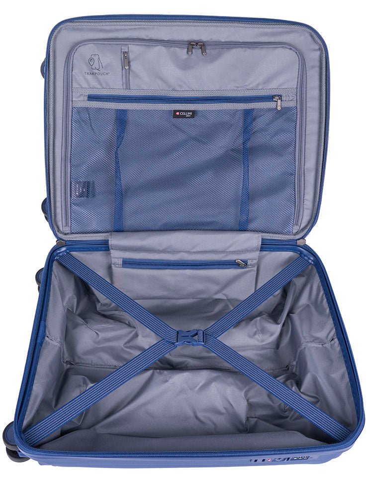 Cellini Qwest 55cm Trolley Case Navy 869556 - Metro Homecentre Menlyn