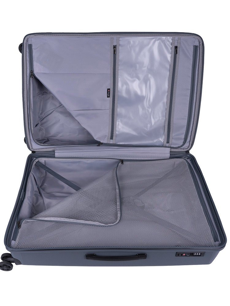 Cellini 65cm 4 Wheel Trolley Case Grey 361658 - Metro Homecentre Menlyn