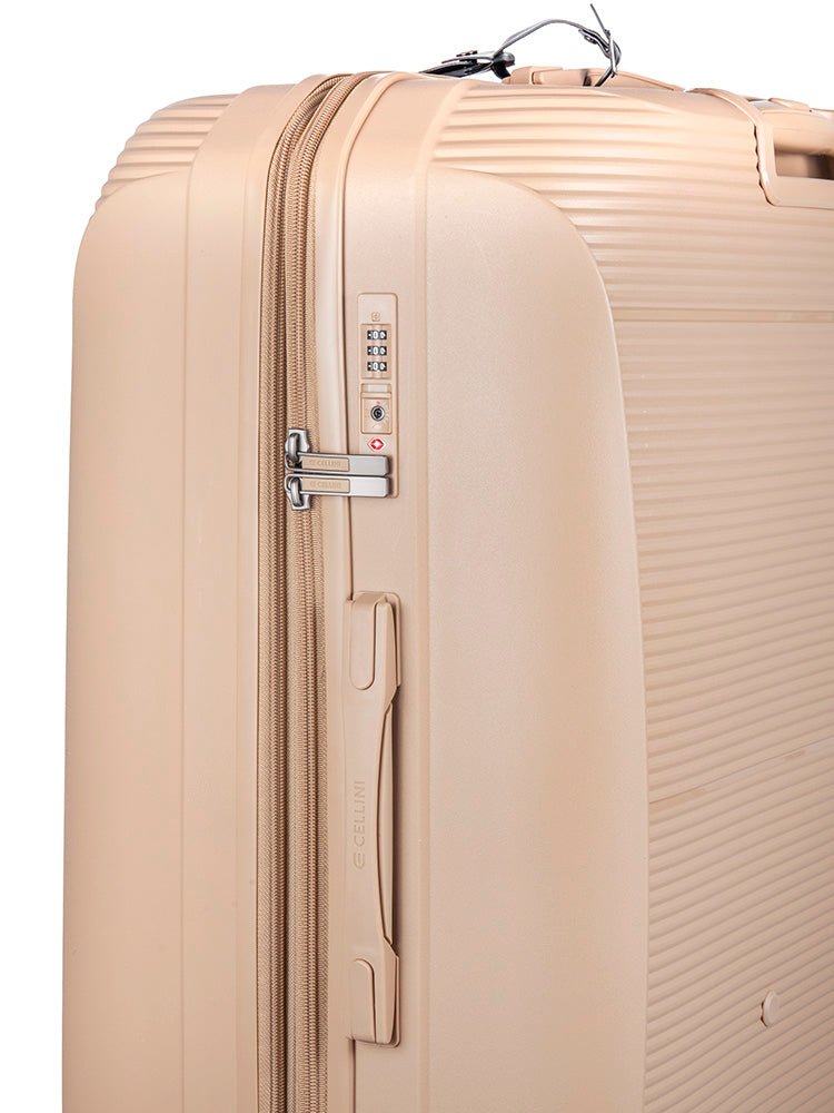 Cellini Qwest 68cm Trolley Case Brown 869652 - Metro Homecentre Menlyn