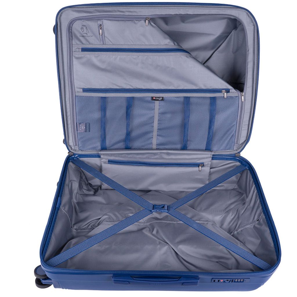 Cellini Qwest 68cm Trolley Case Navy 869656 - Metro Homecentre Menlyn