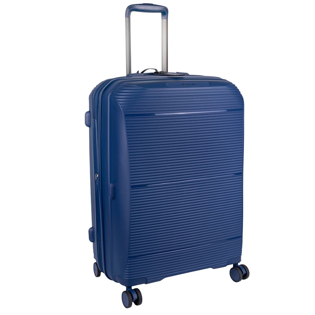 Cellini Qwest 68cm Trolley Case Navy 869656 - Metro Homecentre Menlyn