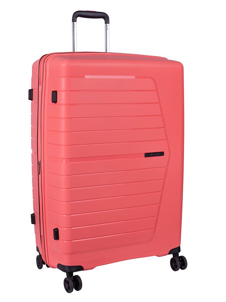 Cellini 75cm 4 Wheel Trolley Case Salmon 3617599 - Metro Homecentre Menlyn