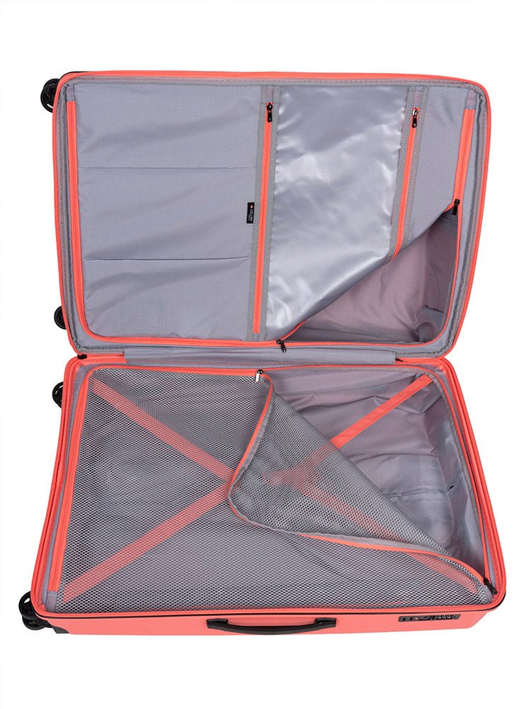 Cellini 75cm 4 Wheel Trolley Case Salmon 3617599 - Metro Homecentre Menlyn