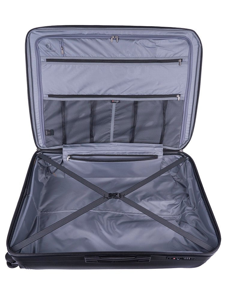 Cellini Qwest 79cm Trolley Case Black 869755 - Metro Homecentre Menlyn