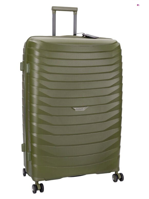 Cellini Grande 76cm Trolley Case Green 870713 - Metro Homecentre Menlyn